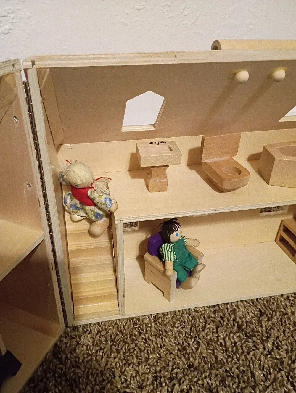 Melissa and Doug wooden house